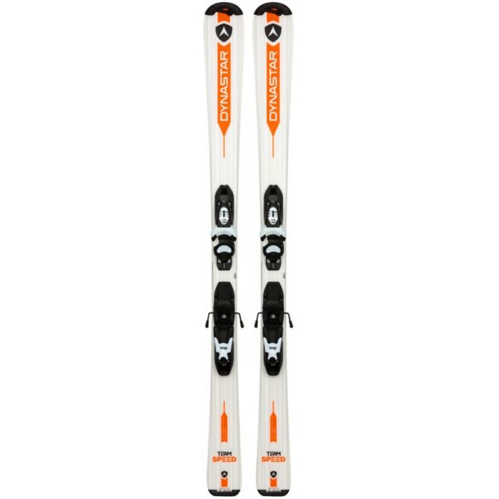 Dynastar Team Speed skis with bindings visible.