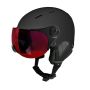Sinner Typhoon Ski Helmet Black with Visor